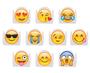 Imagem de 100 Forminha para Doce modelo petala personalizada com Aplique - Emoticon emoji