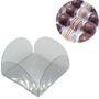 Imagem de 100, Forminhas 4 Pétalas de Acetato Para Doces Finos Brigadeiros Festas Aniversários Casamentos - Caixetas de Acetato