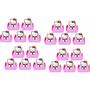 Imagem de 100 Forminhas para doces 4 pétalas Hello Kitty - Envio Imediato
