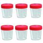 Imagem de 100 Frasco Coletor Universal Pote Urina 80 Ml Estéril