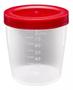 Imagem de 100 Frasco Coletor Universal Pote Urina 80 Ml Estéril