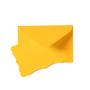 Imagem de 100 Mini Envelopes Autoadesivos com Cartões - 4x2,7 Polegadas - 10 Cores