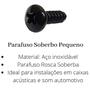 Imagem de 100 Parafuso Rosca Soberba Pequeno 13mm Ideais Para Alto Falantes Caixas Acústicas Som Automotivo