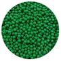 Imagem de 100 pçs miçanga bola lisa 8mm verde bandeira p/ bijuterias, colares, pulseiras e artesanatos em geral