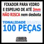 Imagem de 100 Peças - Cantoneira Para Fixação De Espelho 90º Branca