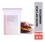 100 Saco Zip Lock Abre Fecha Livre Bpa Free 30x40 Cm Freezer - Talge Imagem de 100 Saco Zip Lock Abre Fecha Livre Bpa Free 30x40 Cm Freezer