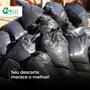 Imagem de 100 Sacos Preto lixo 200 Litros Super Reforcado Boca Larga