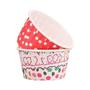 Imagem de 100 Unidades de Forminhas para Cupcake - Alta Temperatura - Ideal para Bolos de Natal