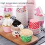Imagem de 100 Unidades de Forminhas para Cupcake - Alta Temperatura - Ideal para Bolos de Natal