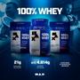 Imagem de 100 Whey Protein Concentrado 900g  Max Titanium