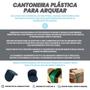 Imagem de 1000 Cantoneira De Plastico Para Fita Cinta Arquear Preta