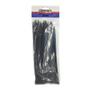 Imagem de 1000 un cinta plástica abraçadeira nylon 250mm x 3,6mm preta