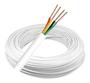 Imagem de 100M Cabo Alarme Interfone 4 Vias Multicores 2 Pares 0,40Mm