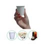 Imagem de 100Un Copo Papel Bio Térmico Café Curto 60Ml Branco