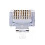 Imagem de 100x Conector Modular Rj45 Cat5e Para Cabo De Rede Lan