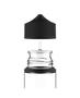 Imagem de 100x Frasco Pet 100ML Clear/Black Conta Gotas