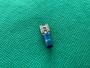 Imagem de 100x Terminal Faston Femea Azul 1,5 a 2,5mm Pre Isolado