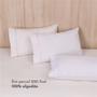 Imagem de 10326 - kit 02 fronhas colore pos berco 01 pc 200f alg. - p/ trav. 60cm x 40cm