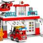 Imagem de 10970 - LEGO Duplo - Quartel dos Bombeiros e Helicóptero