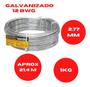 Imagem de 10kg Kit Arame Galvanizado Grosso Nº12 Bwg 12 Fio 2,77mm