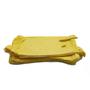 Imagem de 10KG Sacolas Plásticas Reciclada Reforçada Amarela 50x60