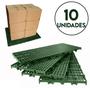 Imagem de 10pc Palete Estrado Plástico Verde 2,5x25x50 Cm De Qualidade