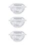 Imagem de 10un Pote Bowl Redondo  com tampa G680 250ml Cristal