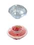 Imagem de 10un Pote Bowl Redondo  com tampa G680 250ml Cristal