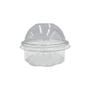 Imagem de 10un Pote Copo com Tampa Bolha Transparente 240ml Flip