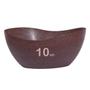 Imagem de 10un Tigela saladeira bowl oval  1,9lt marrom escuro