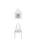 Imagem de 10x Frasco PET 10ML Clear/Clear Conta Gotas