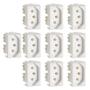 Imagem de 10x MODULO TOMADA 2P+T 20A 250V Lunare Schneider PRM473
