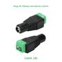 Imagem de 10x Plug P4 Fêmea com Borne 2,5mm (Jack J4)