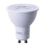 Imagem de 11 Lampada Led 3000k 6W Dicroica Mr16 Branco Quente Lup06