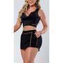 Imagem de 11609 - conjunto confy short-saia e cropped rhero