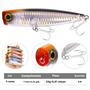 Imagem de 11cm 23g Topwater Popper Isca De Pesca Flutuante Isca Artificial Para Baixo Pique Carpa