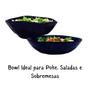 Imagem de 12 Bowl Tigela Ryo Safira Oxford 26cm 1,6L Salada Porcelana