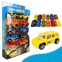 Imagem de 12 Carros Brinquedo Plástico Presente Menino Tipo Hotwheels