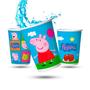 Imagem de 12 Copos de papel decoração Peppa Pig 180ML festa aniversário