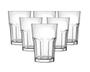 Imagem de 12 Copos Vidro 410Ml Transparente Bristol Resistente