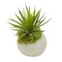 Imagem de 12 Folhagem Artificial de Suculenta Capim Planta Artificial que Combina com Qualquer Estilo - DE8864