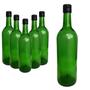 Imagem de 12 Garrafa de Vidro Vinho Verde 750ml C/Tampa e Lacre Licor