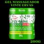 Imagem de 12 Gel Massageador Rhenuks 20 Ervas Extra Forte Pote 200g