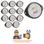 Imagem de 12 Lanterna Frontal Librelato LED Cristal 65mm c/ Sup. - Fio