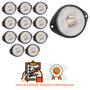 Imagem de 12 Lanterna Frontal Librelato LED Cristal 65mm c/ Sup. - Fio