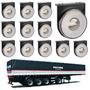 Imagem de 12 Lanterna Lateral Facchini LED Cristal 85mm C/ Supt. - Fio