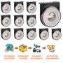 Imagem de 12 Lanterna Lateral Guerra LED Cristal 85mm c/ Sup. - Conect
