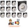 Imagem de 12 Lanterna Lateral Librelato LED Cristal 85mm c/ Supt - Fio