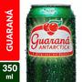 Imagem de 12 latas de REFRIGERANTE guaraná ANTARTICA 350 ml
