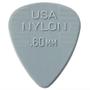 Imagem de 12 Palheta DUNLOP Nylon 0.60 mm Std guitarra cinza claro